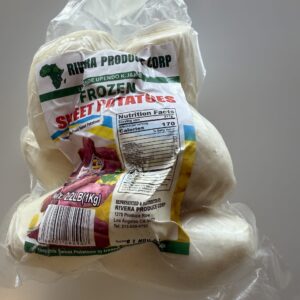 RPC PEELED SWEET POTATOES LUMONDE 1KG
