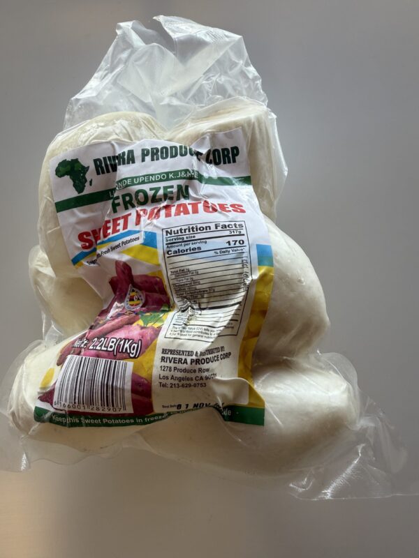 RPC PEELED SWEET POTATOES LUMONDE 1KG