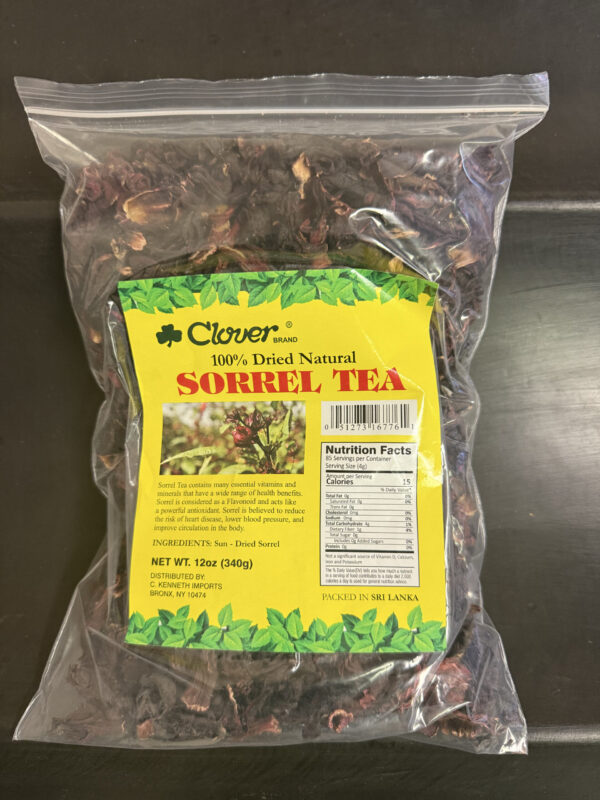 Clover Brand  Sorrel Flower 8 oz Package