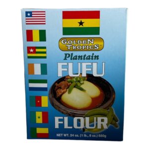 Golden Tropics Plantain Fufu Flour 24oz